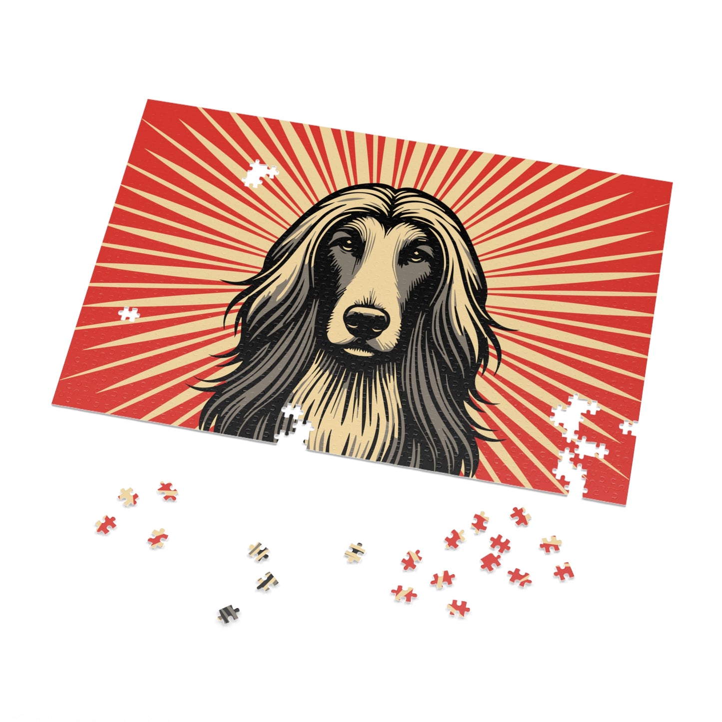 Afghan Hound Jigsaw Puzzle