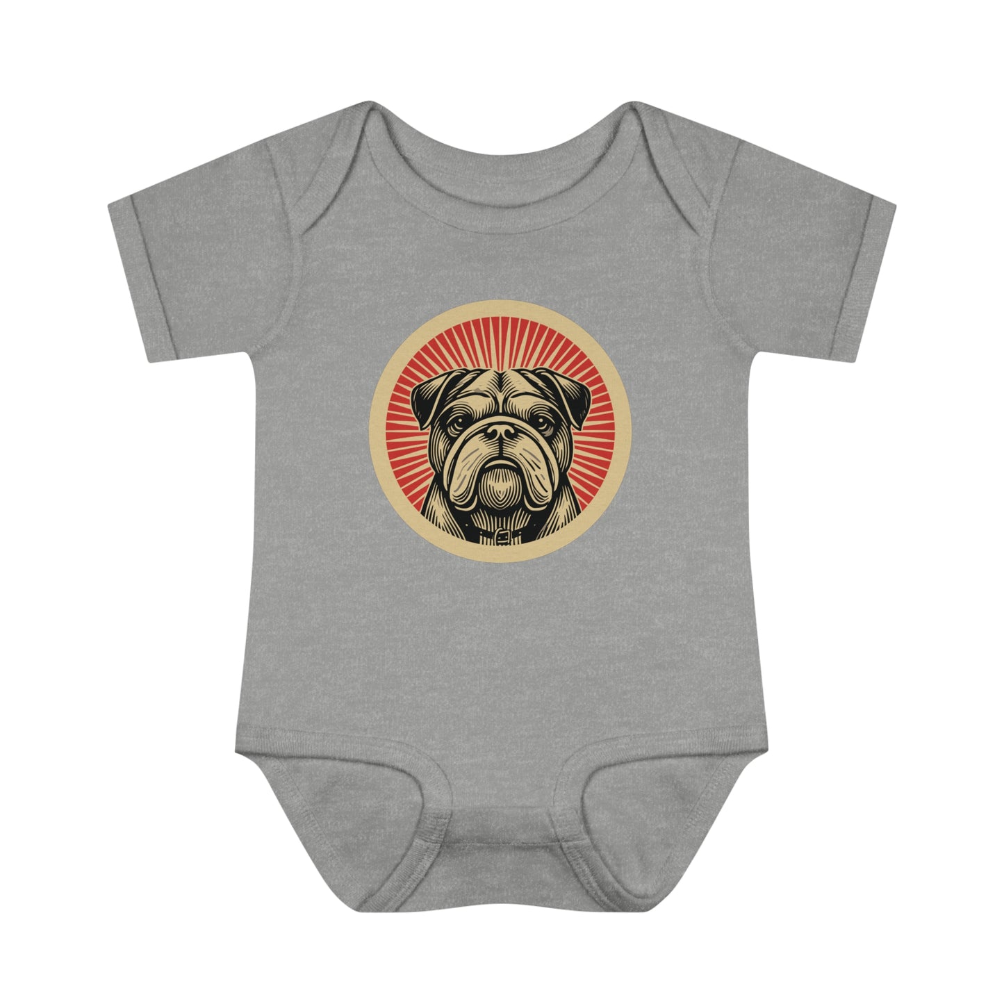 Bulldog Onesie for Infants