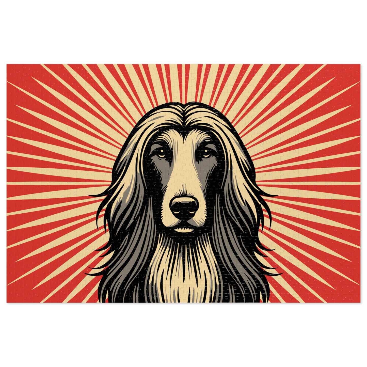 Afghan Hound Jigsaw Puzzle