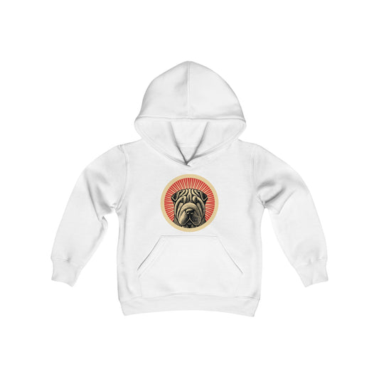 Chinese Shar-Pei Heavy Hoodie for Kids