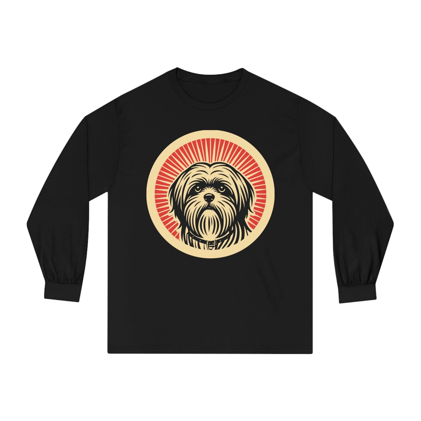 Lhasa Apso Long Sleeve Tee for Adults