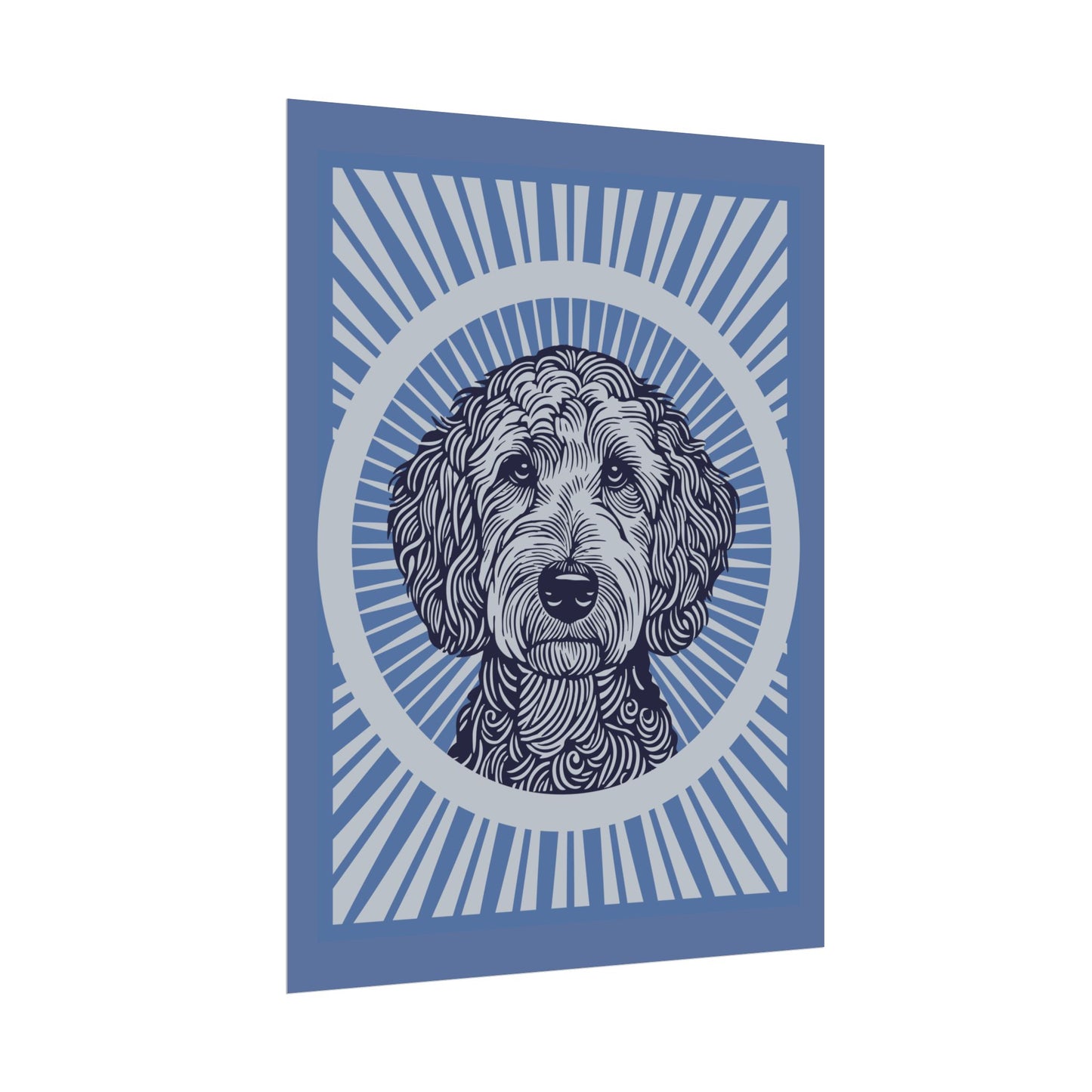 Goldendoodle Art Print