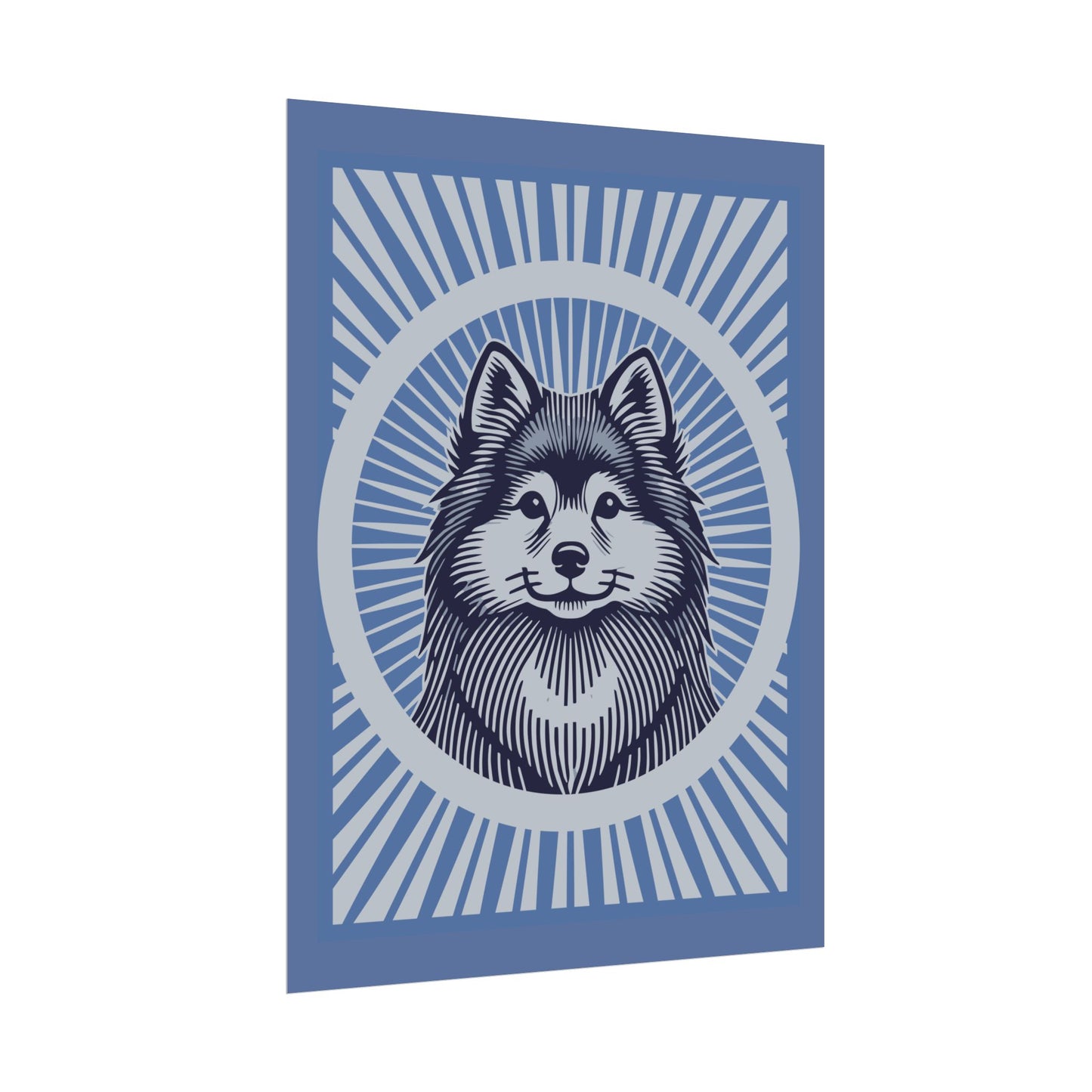 Finnish Spitz Art Print