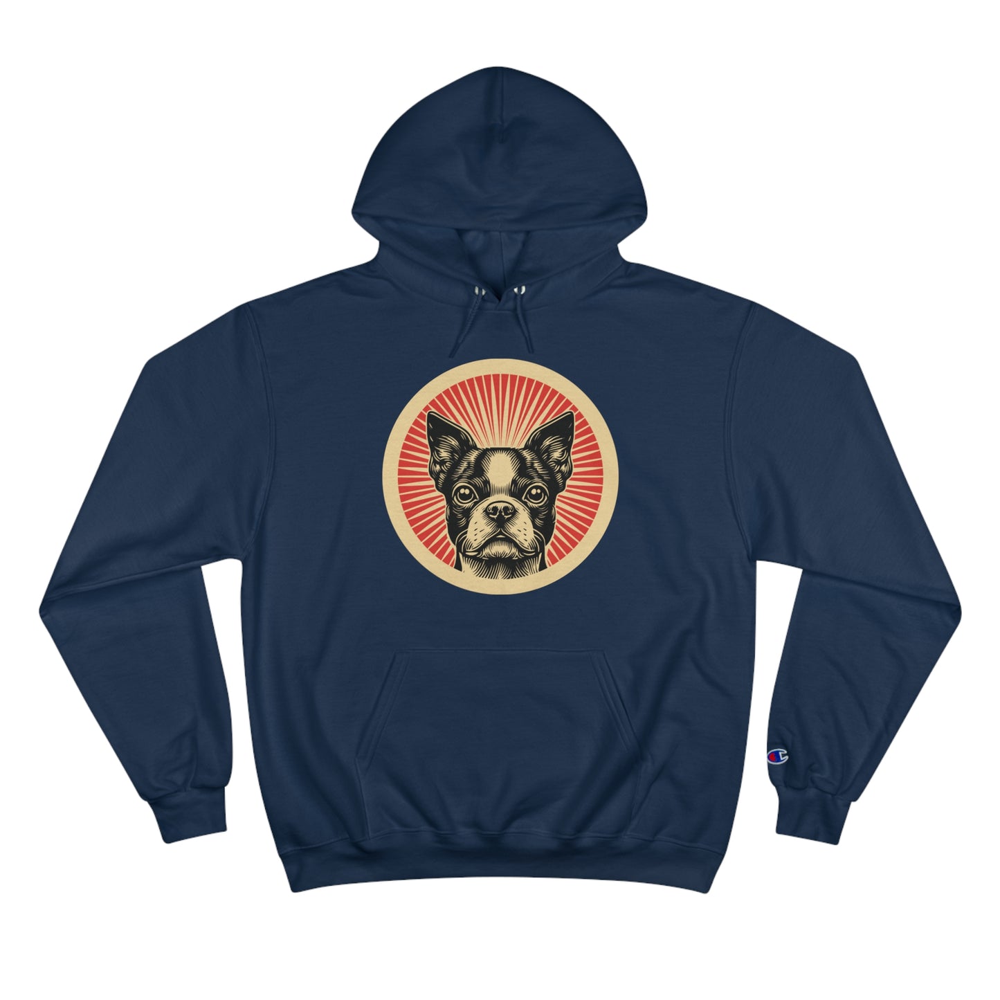 Boston Terrier Hoodie for Adults
