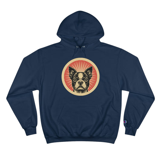 Boston Terrier Hoodie for Adults