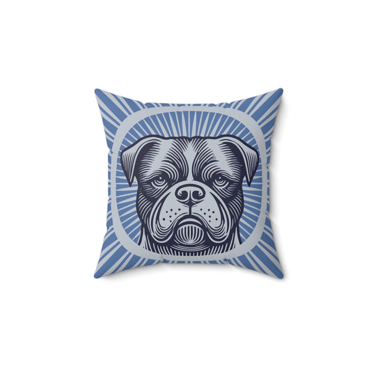 American Bulldog Pillow