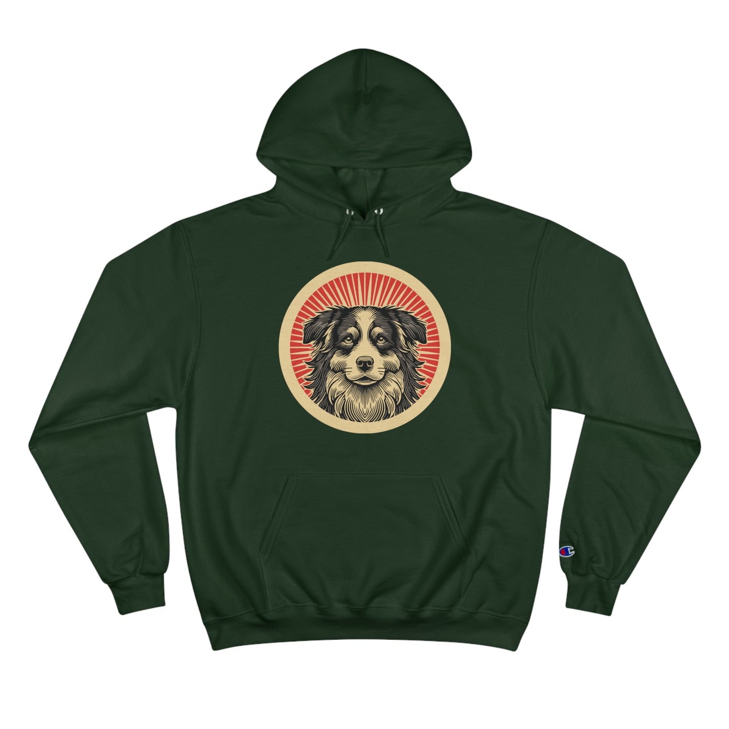 Border Collie Hoodie for Adults