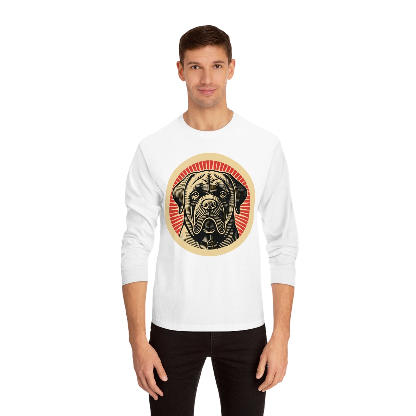 Mastiff Long Sleeve Tee for Adults