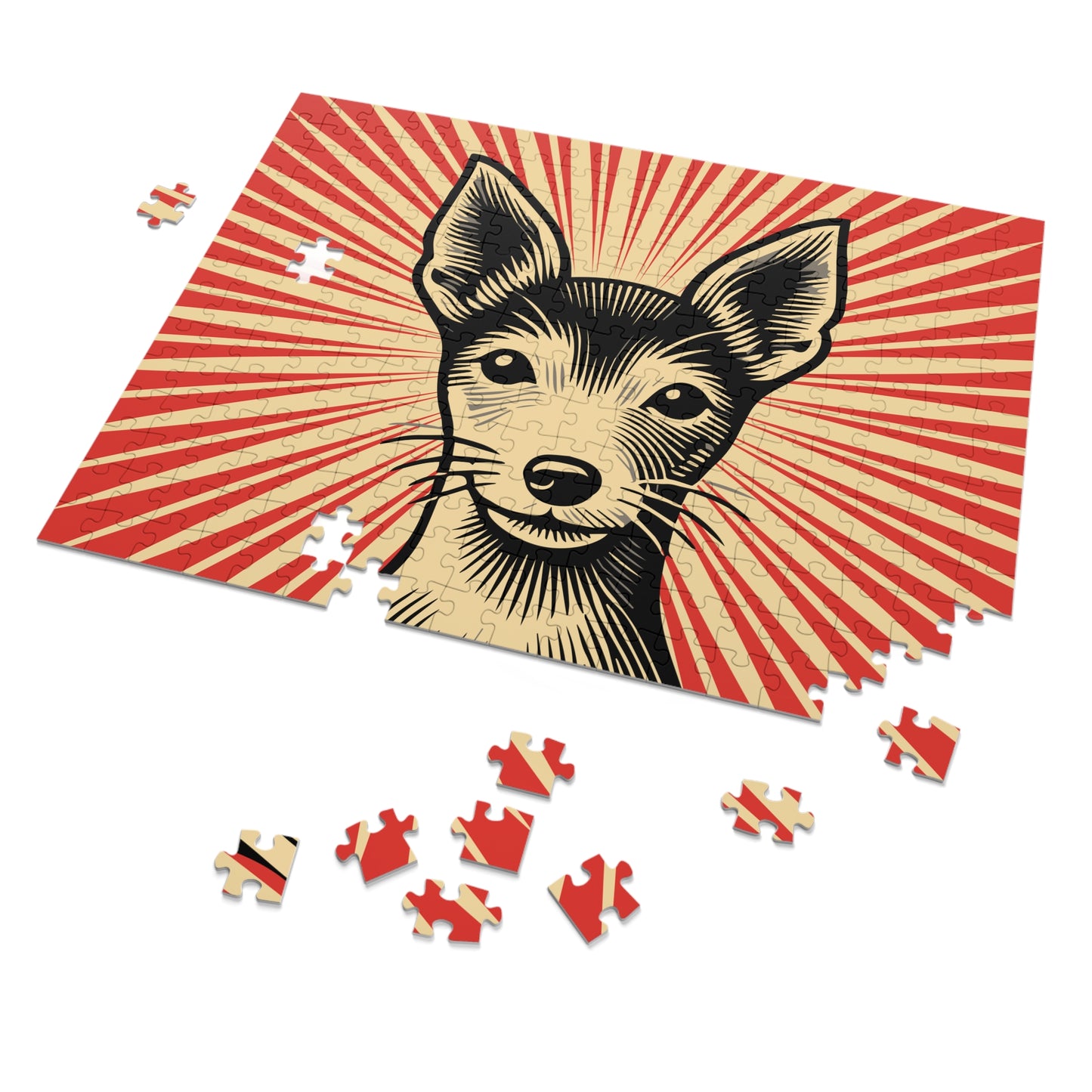 Toy Fox Terrier Jigsaw Puzzle