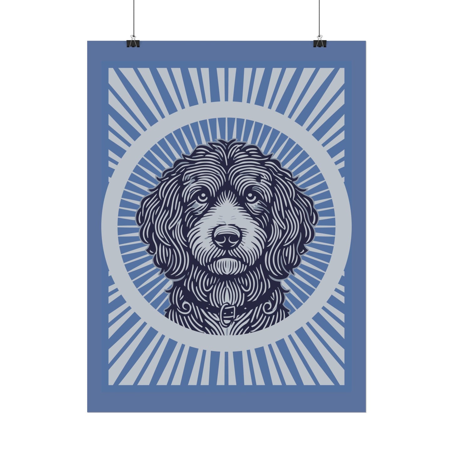 Aussiedoodle Art Print