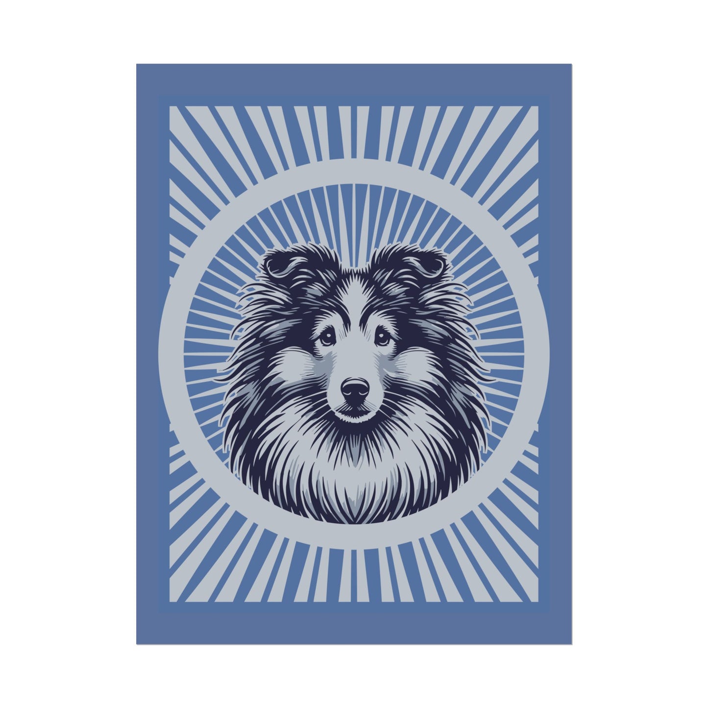 Shetland Sheepdog Art Print