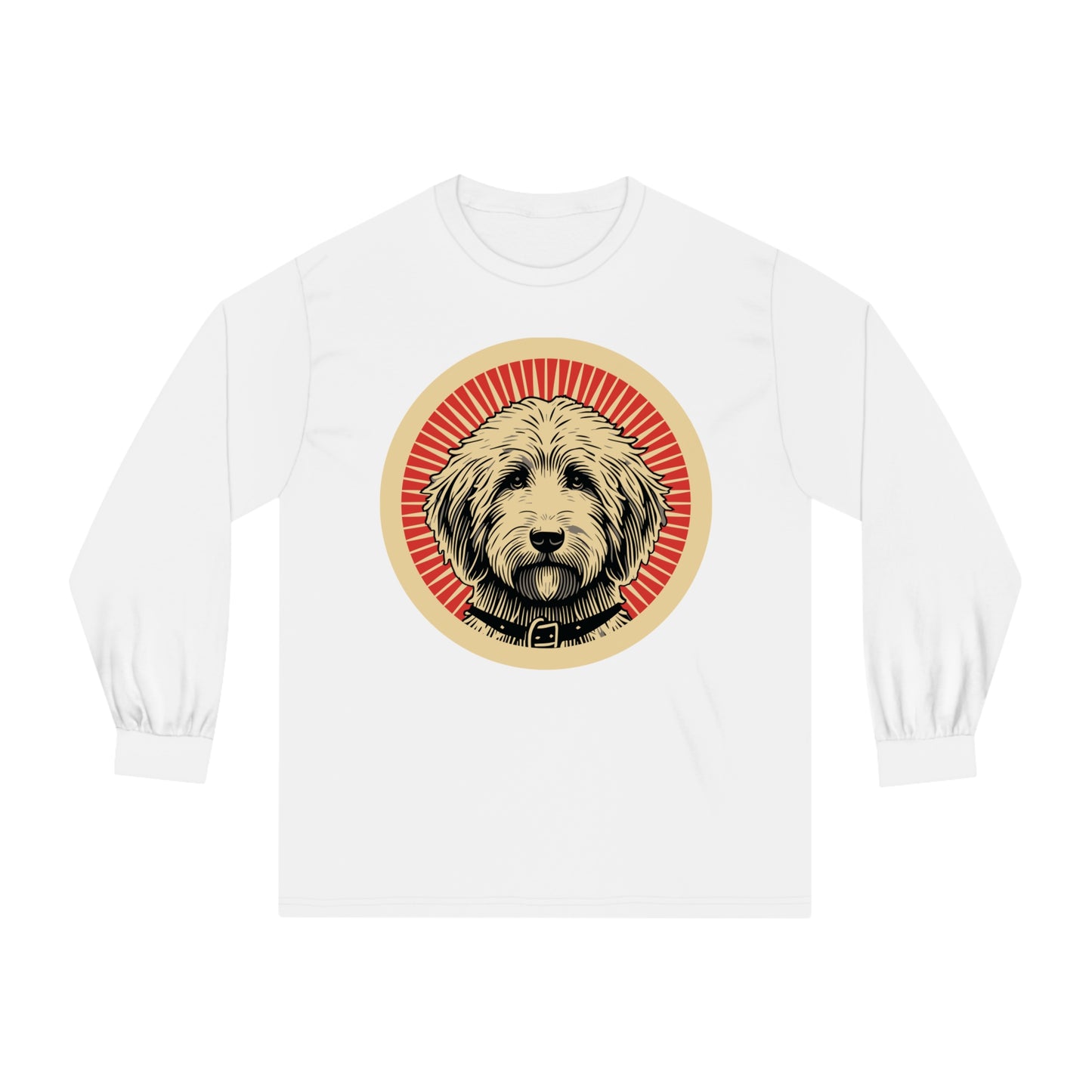 Goldendoodle Long Sleeve Tee for Adults