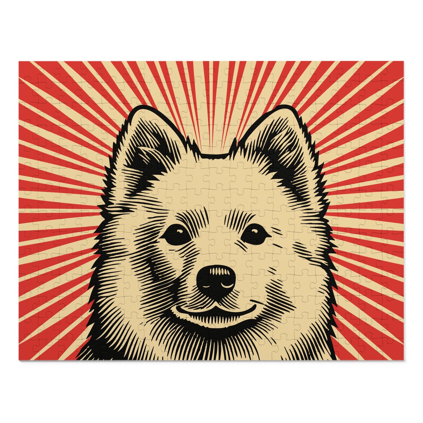 American Eskimo Dog Jigsaw Puzzle