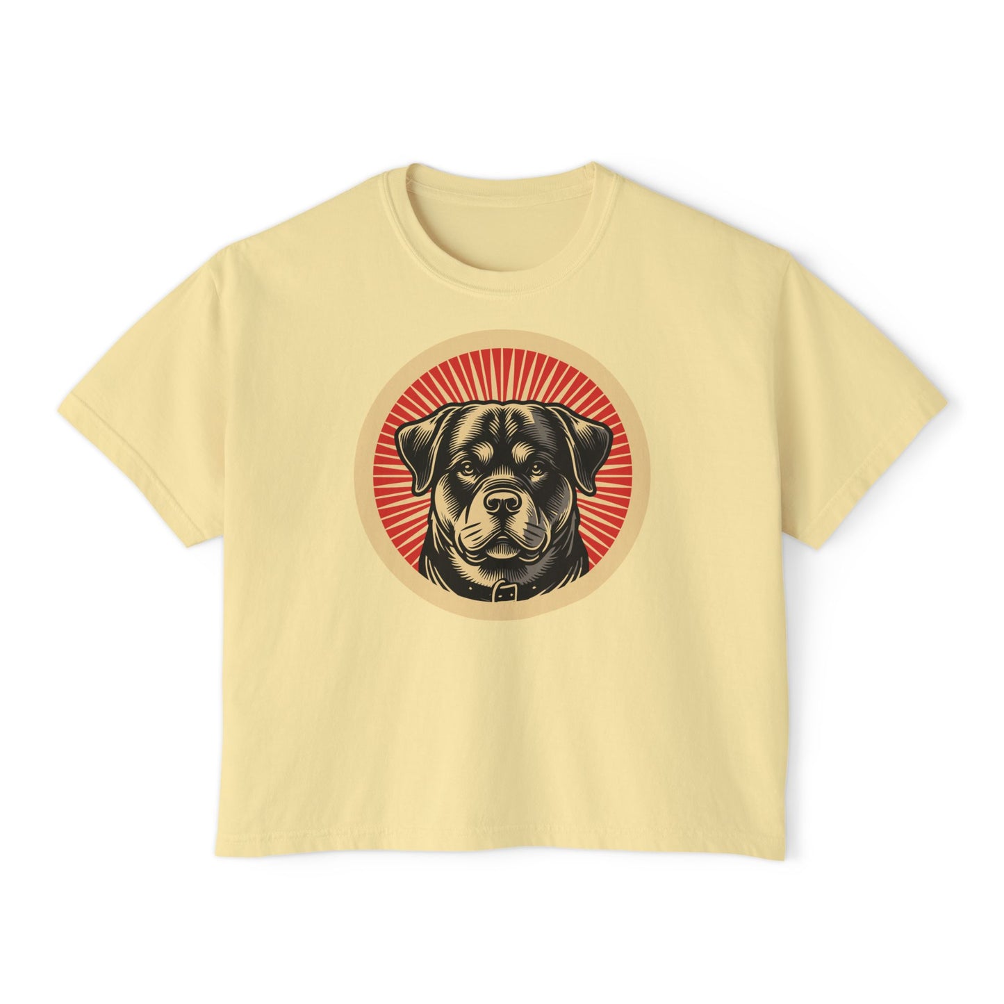 Rottweiler Boxy Tee for Women