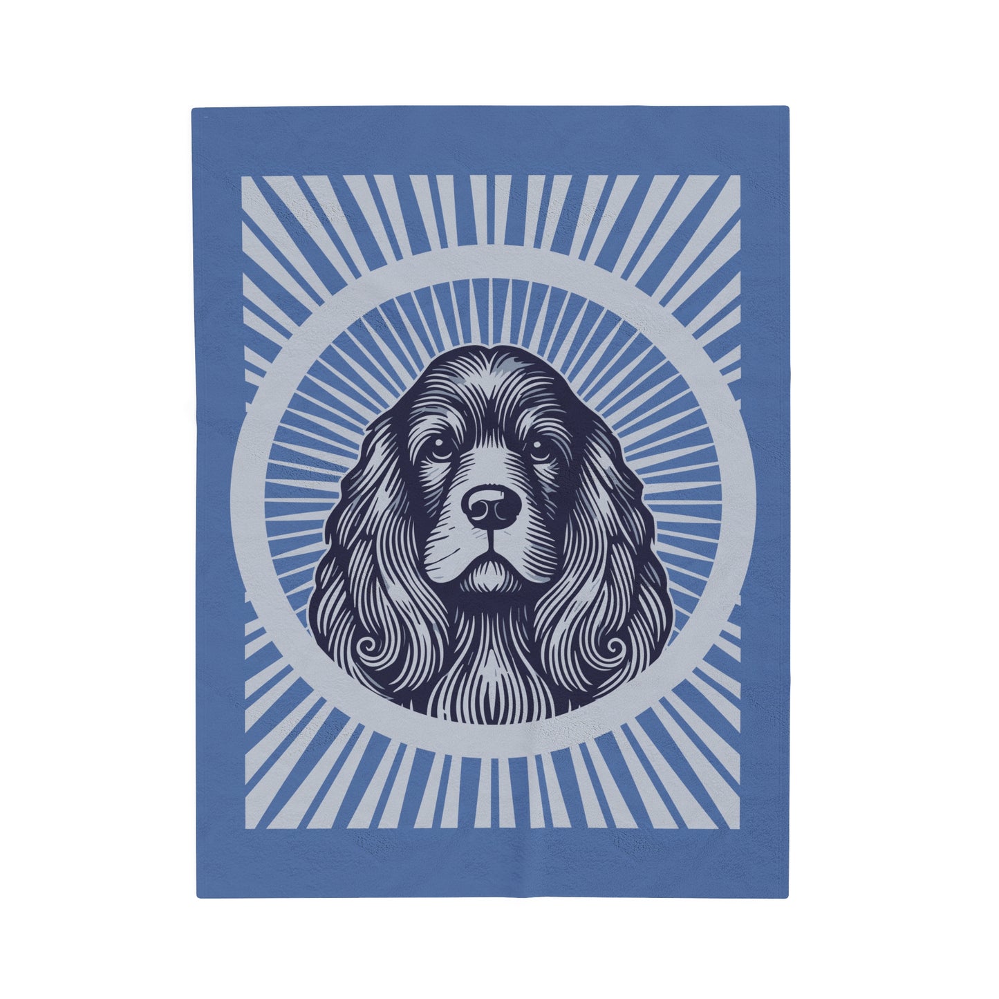 American Cocker Spaniel Blanket