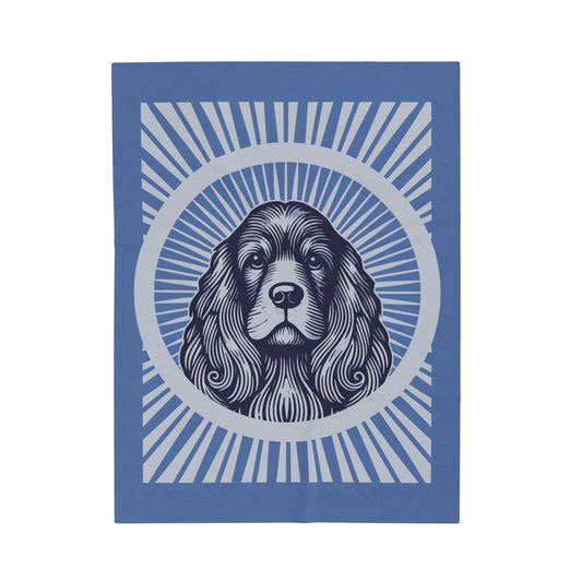 American Cocker Spaniel Blanket