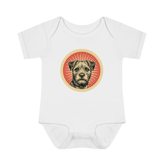 Border Terrier Onesie for Infants