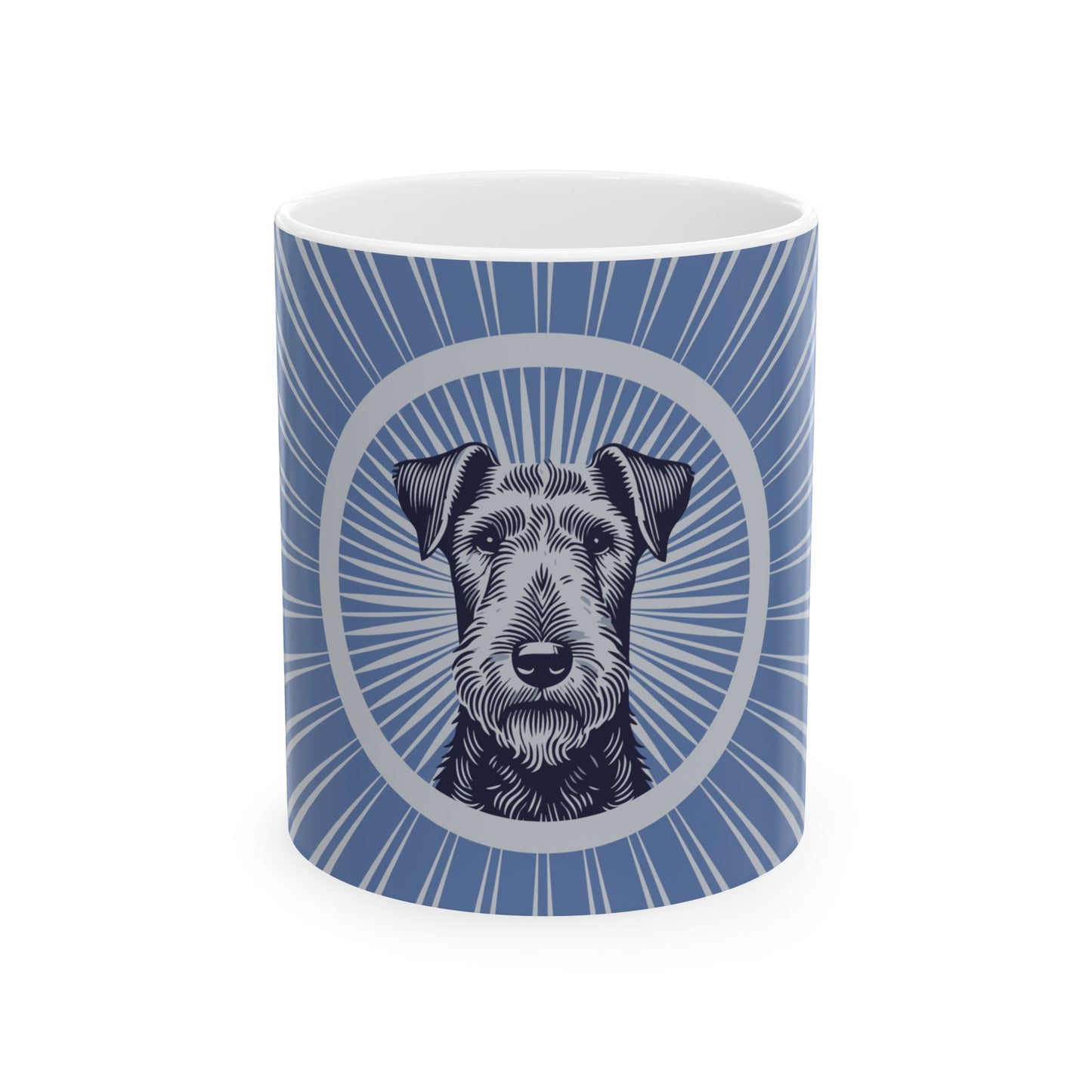 Airedale Terrier Ceramic Mug