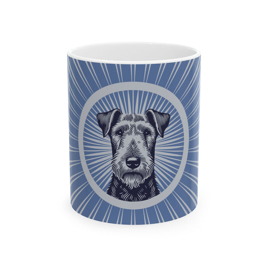 Airedale Terrier Ceramic Mug