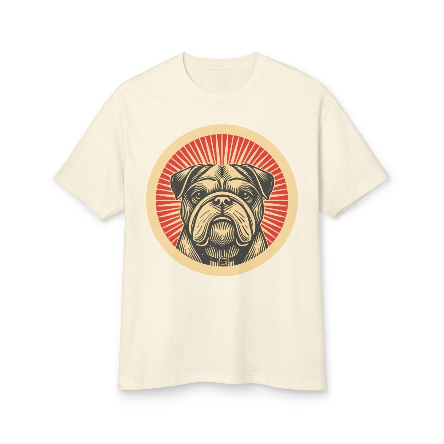Bulldog Heavyweight Cotton T-Shirt for Adults