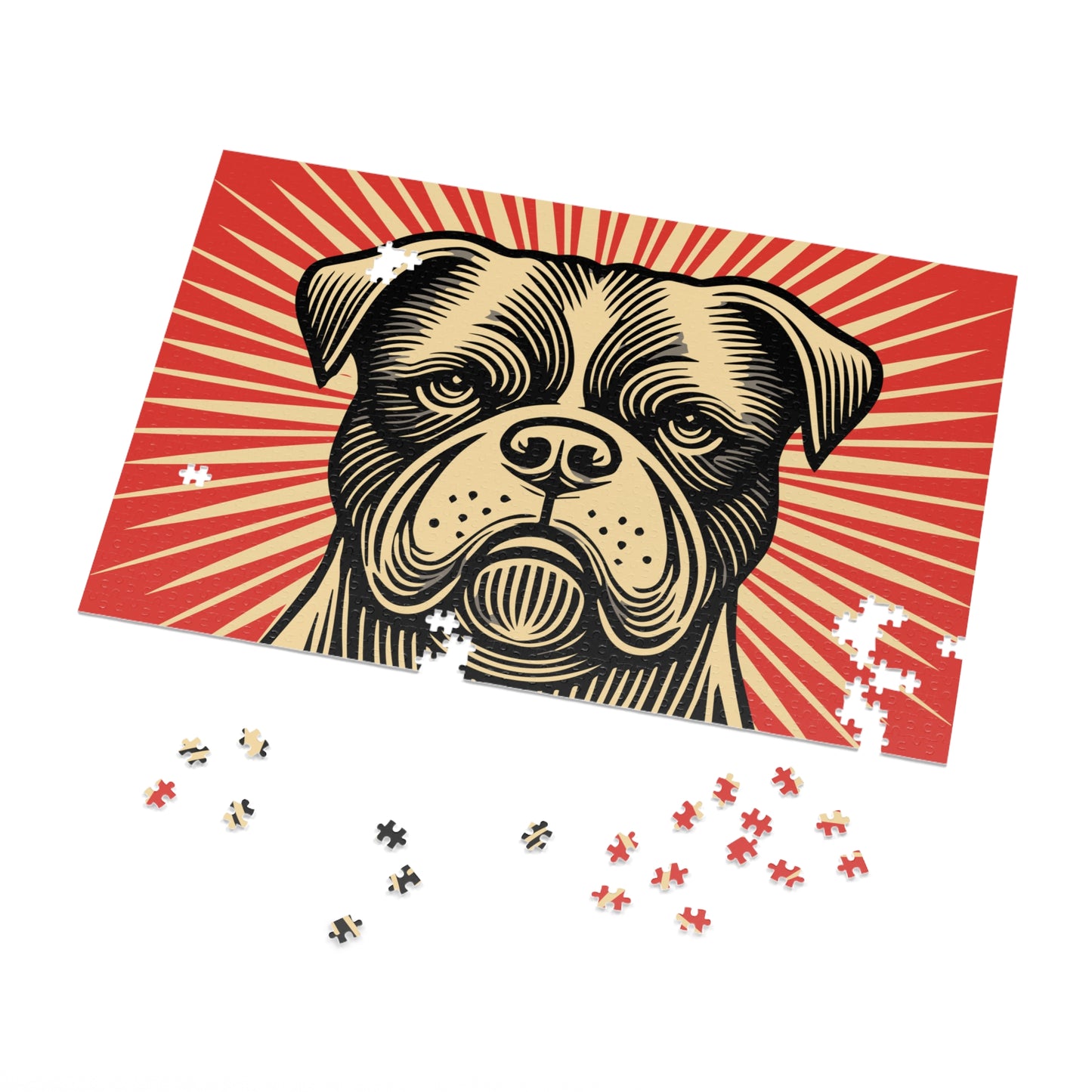 American Bulldog Jigsaw Puzzle