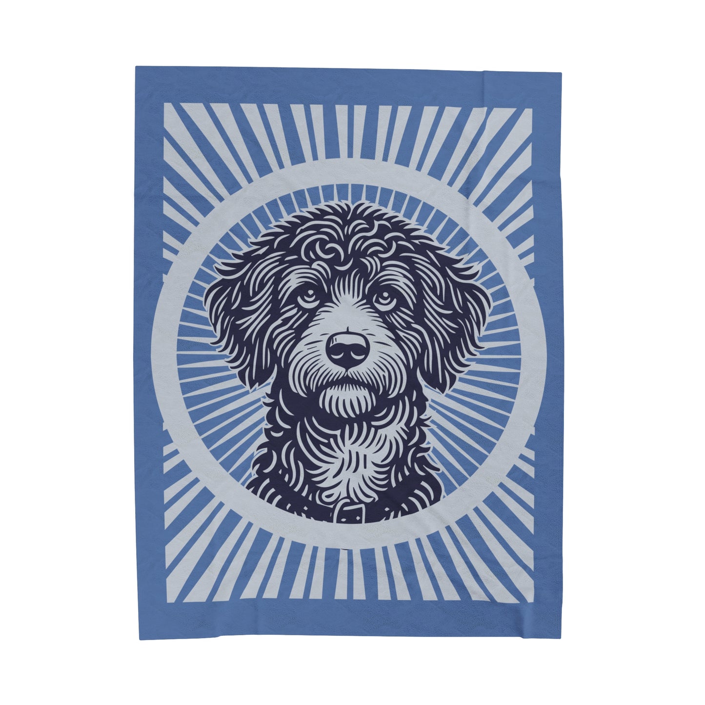 Bordoodle Blanket