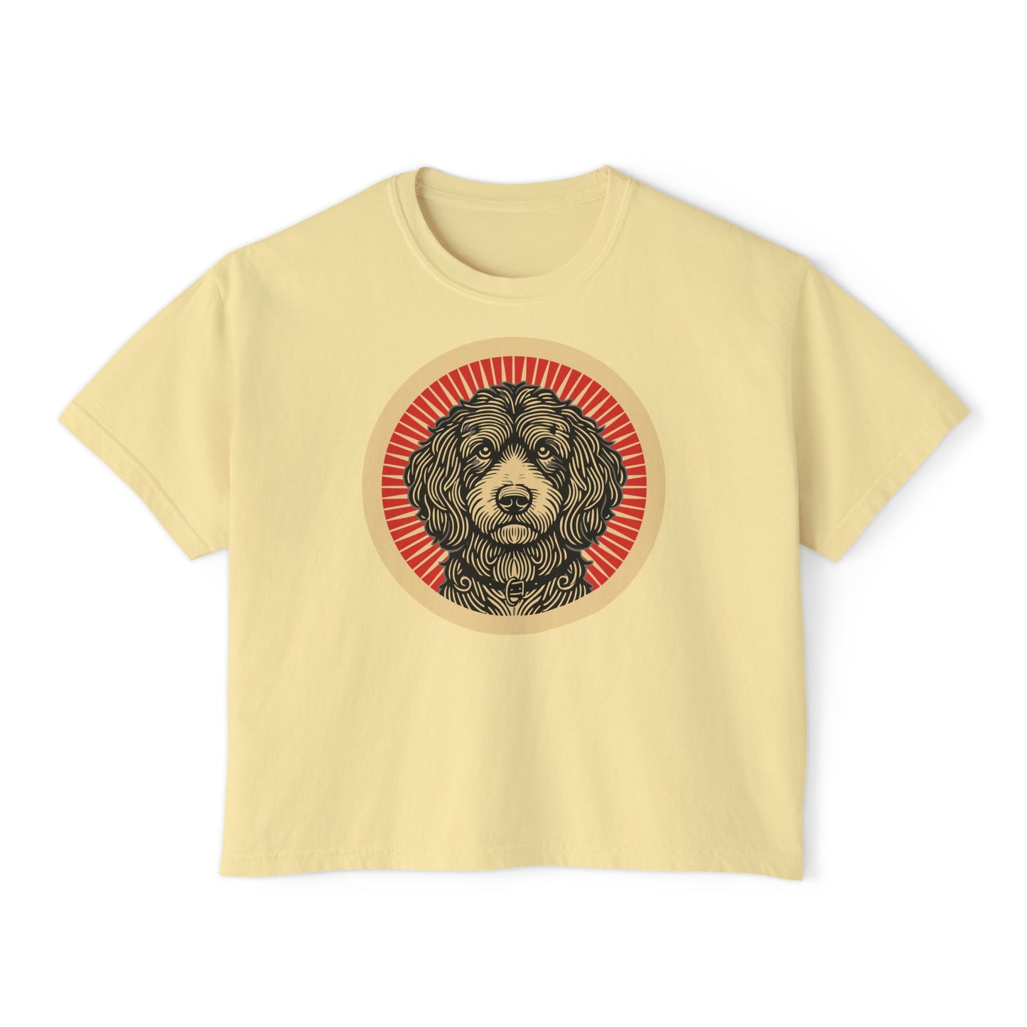 Aussiedoodle Boxy Tee for Women