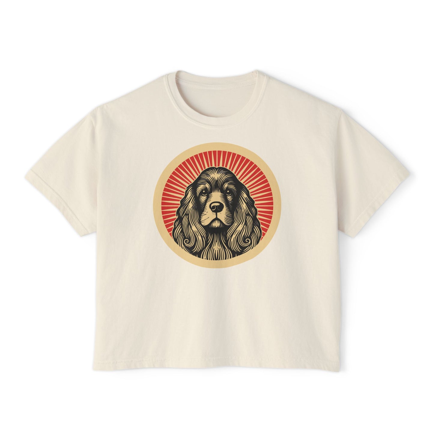 American Cocker Spaniel Body Tee for Women