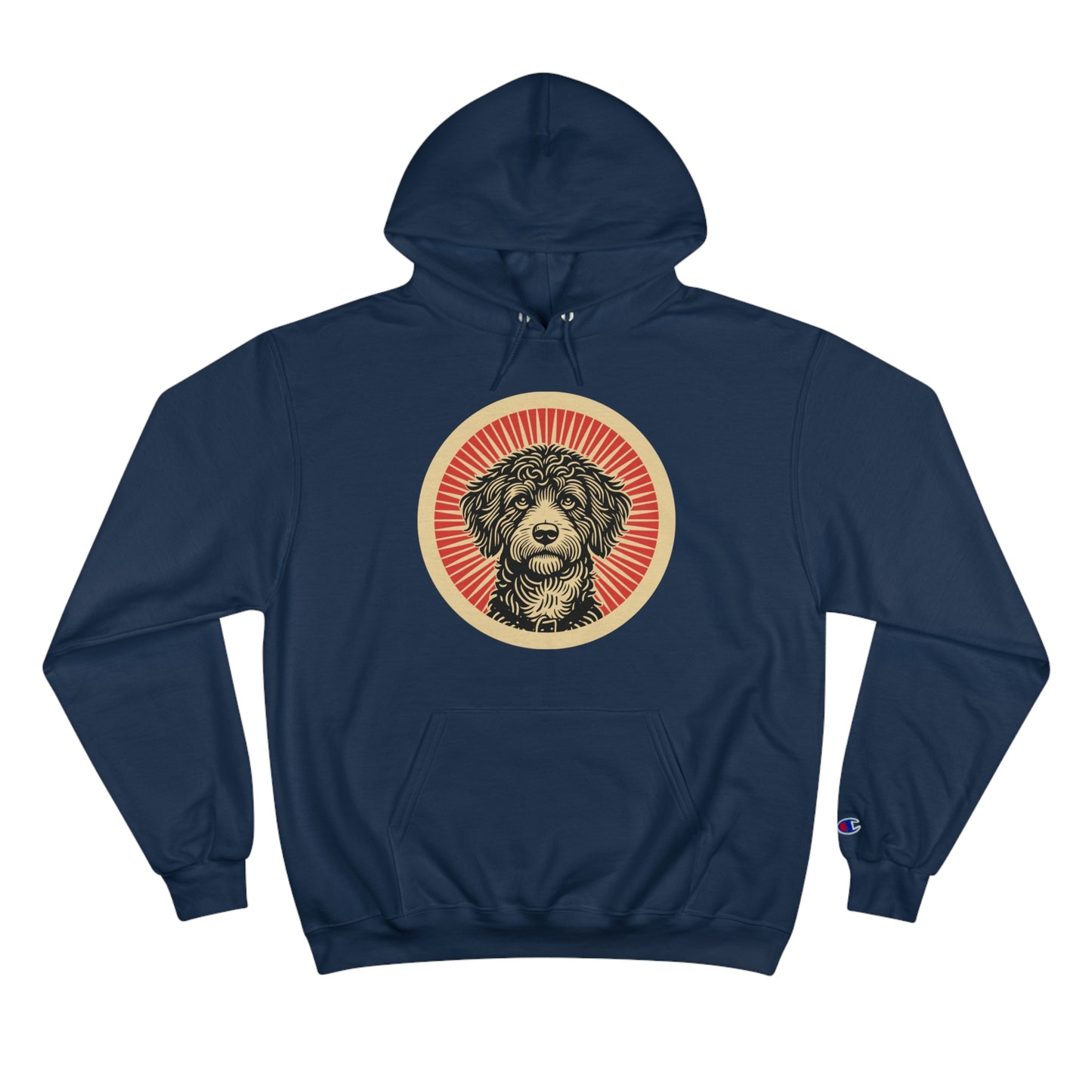 Bordoodle Hoodie for Adults