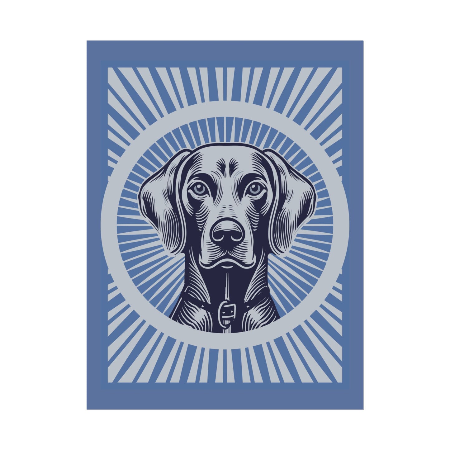 Weimaraner Art Print