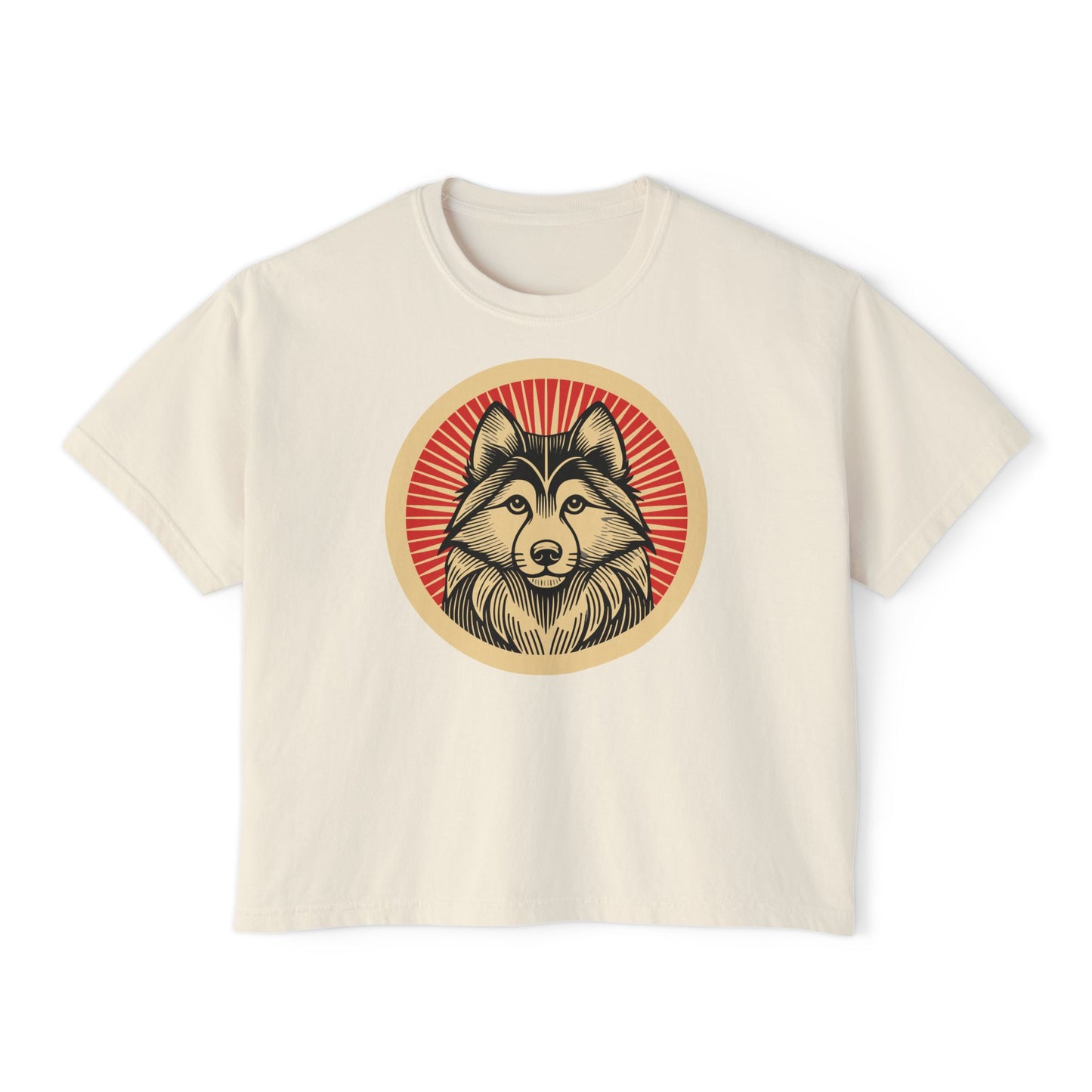 Alaskan Klee Kai Boxy Tee for Women