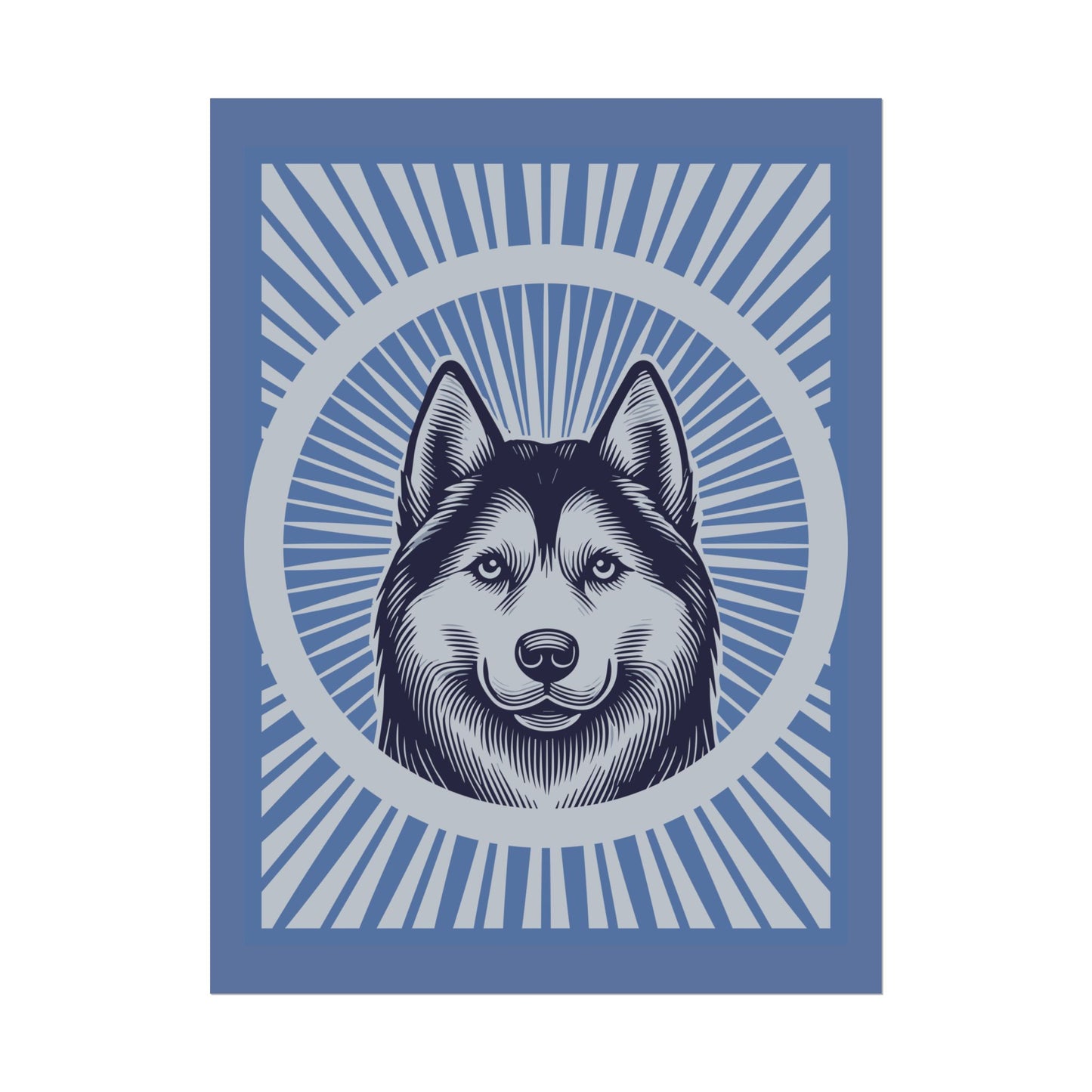 Siberian Husky Art Print