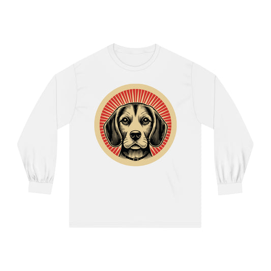 Beagle Long Sleeve Tee for Adults