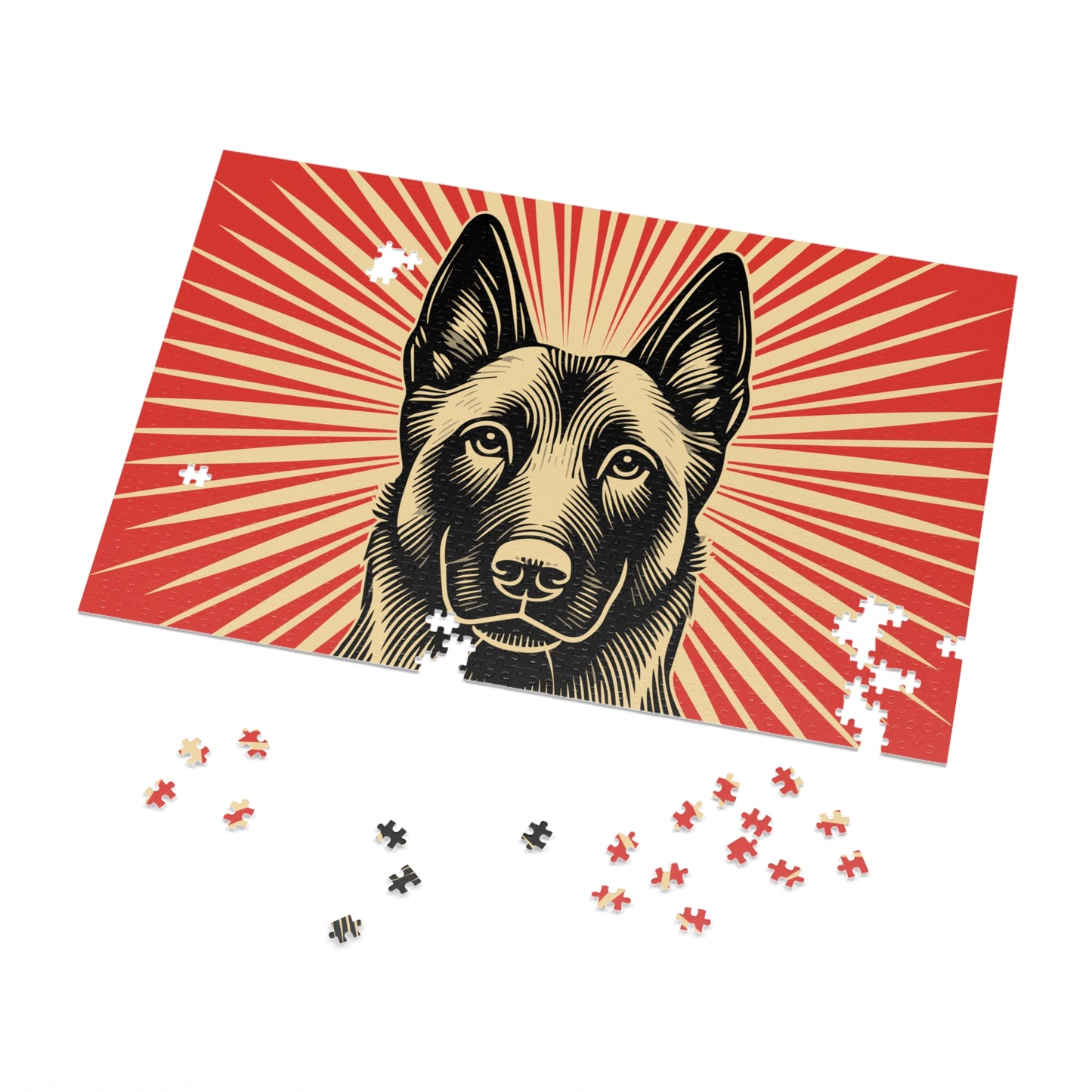 Belgian Malinois Jigsaw Puzzle