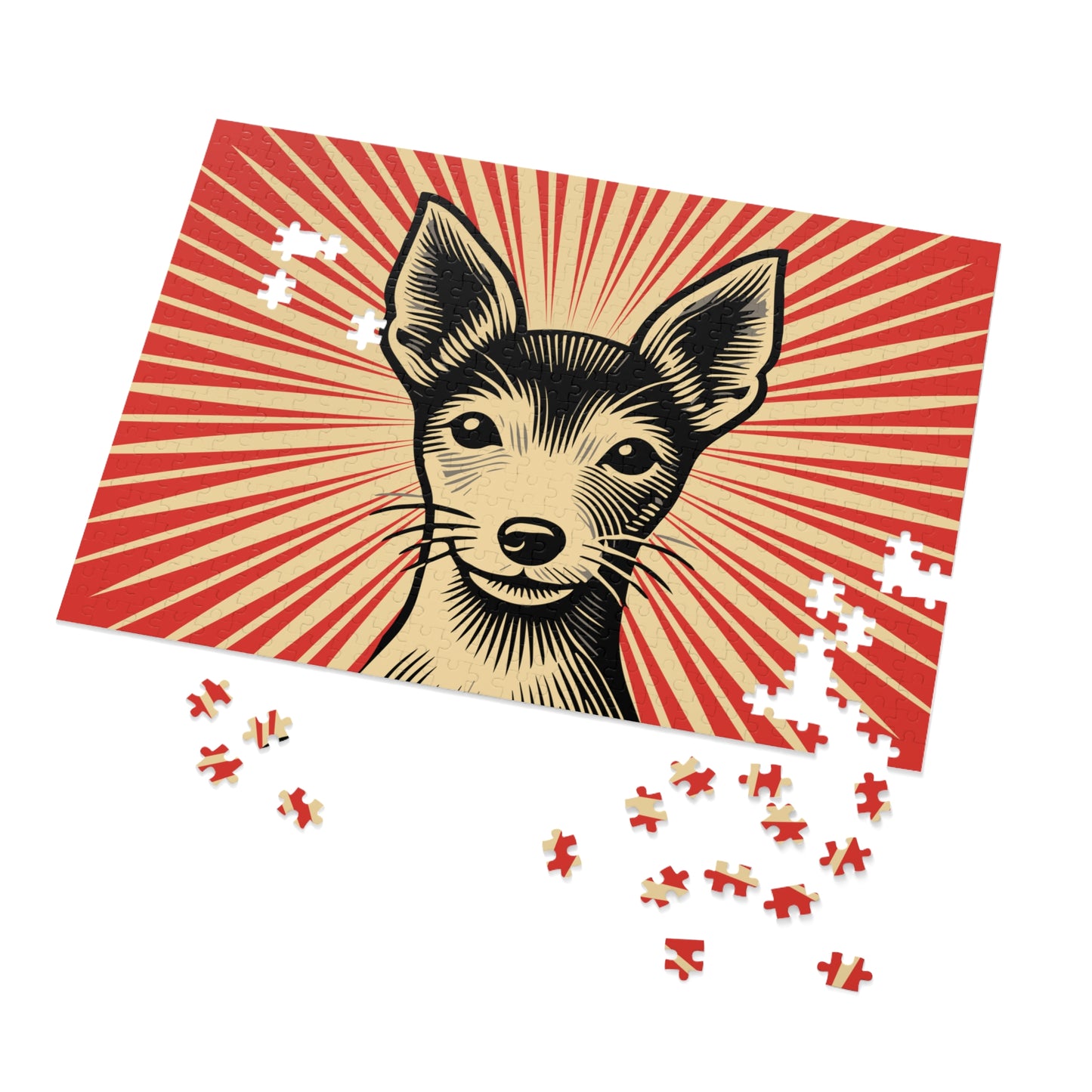 Toy Fox Terrier Jigsaw Puzzle