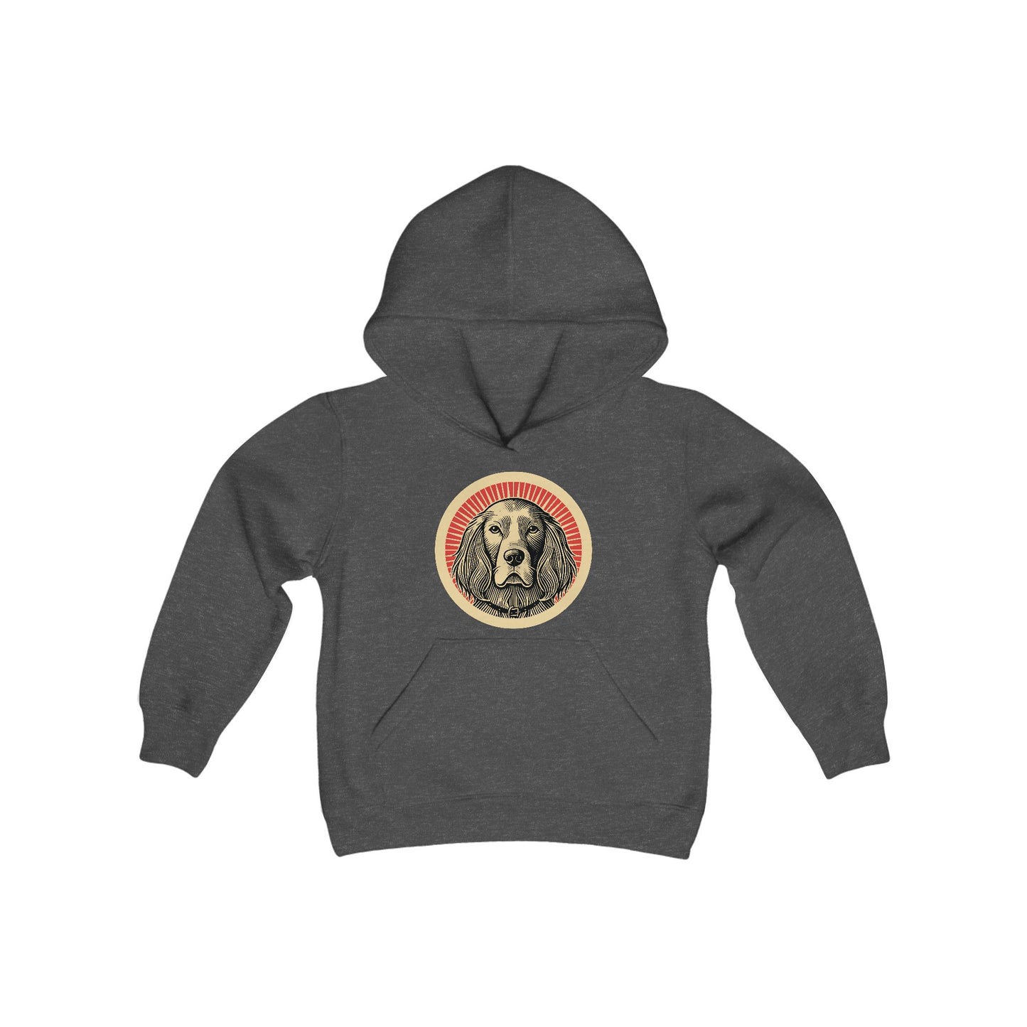 English Setter Heavy Hoodie for Kids