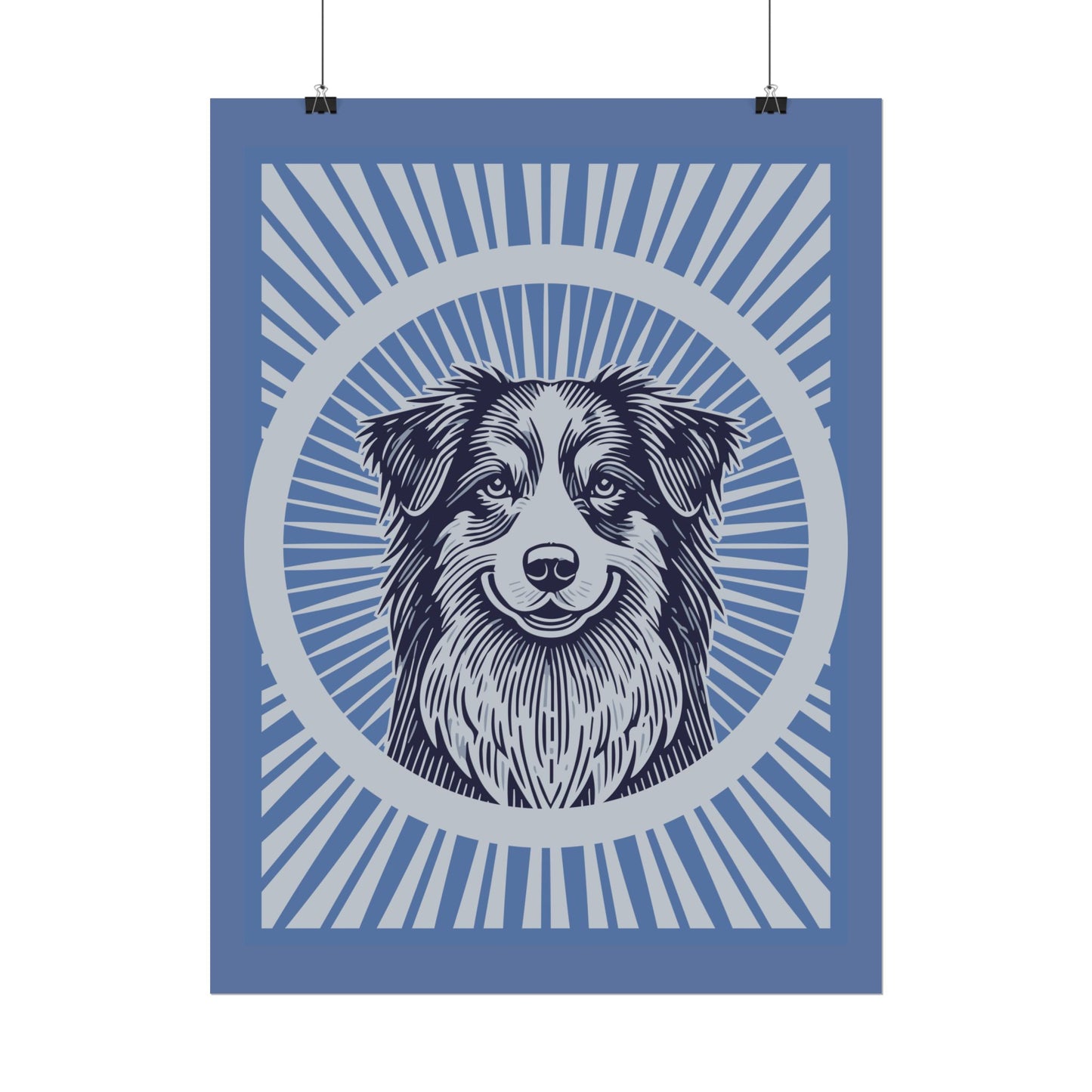 Australian Shepherd Art Print