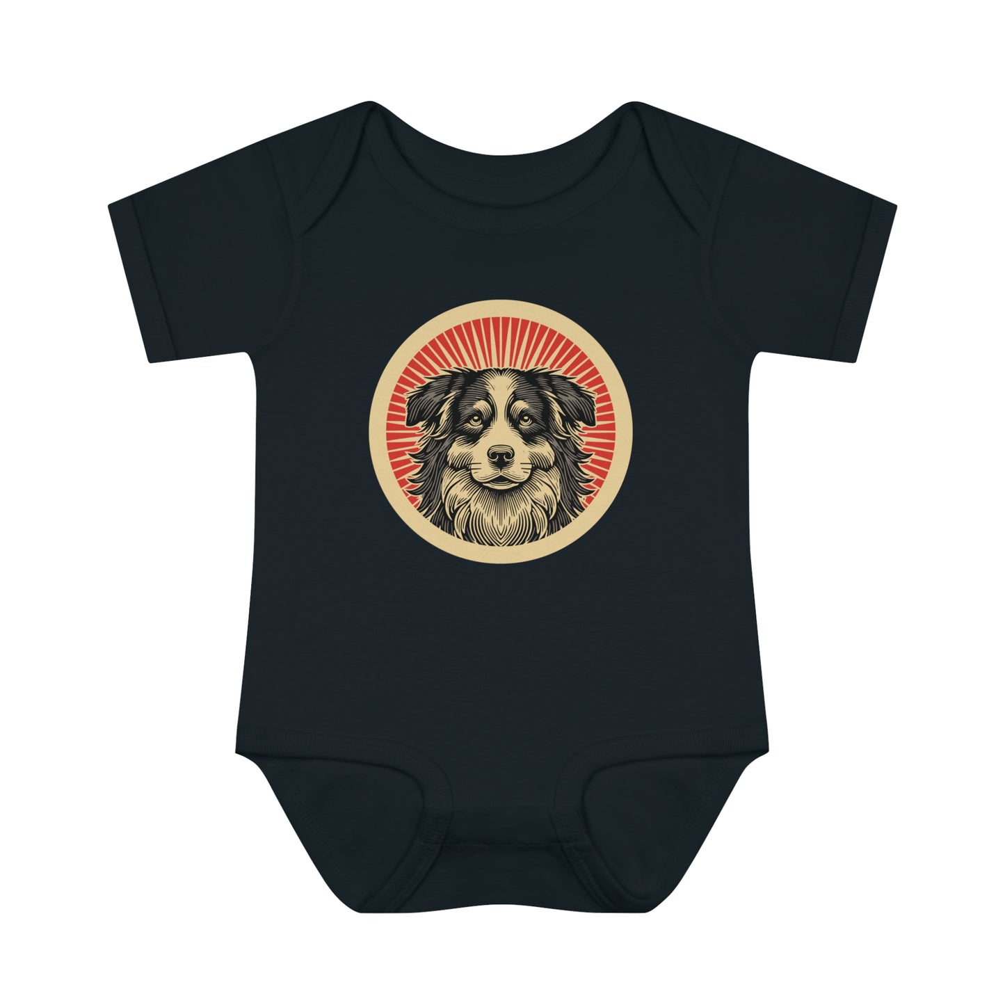 Border Collie Onesie for Infants