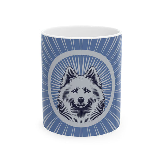 American Eskimo Dog Ceramic Mug