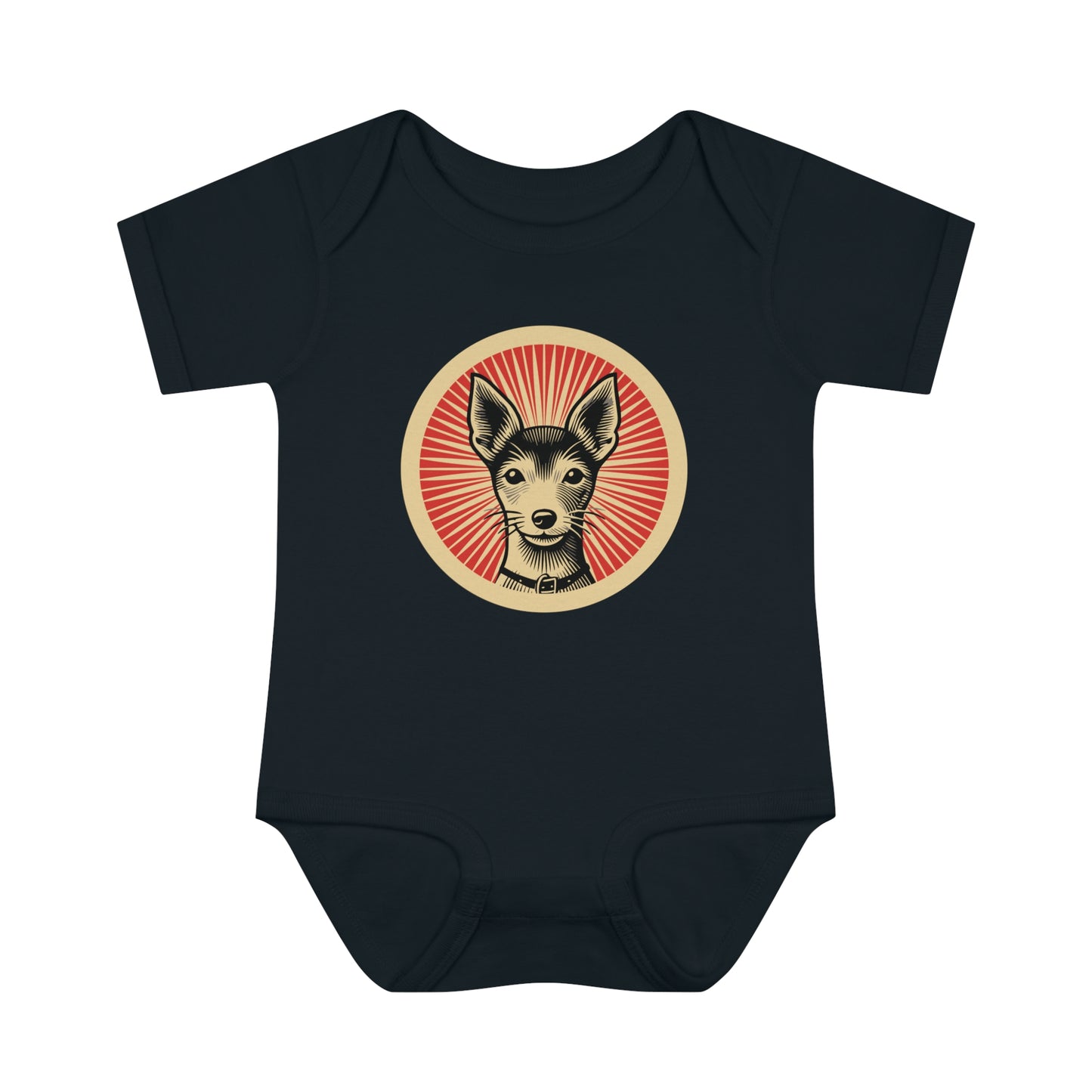Toy Fox Terrier Onesie for Infants