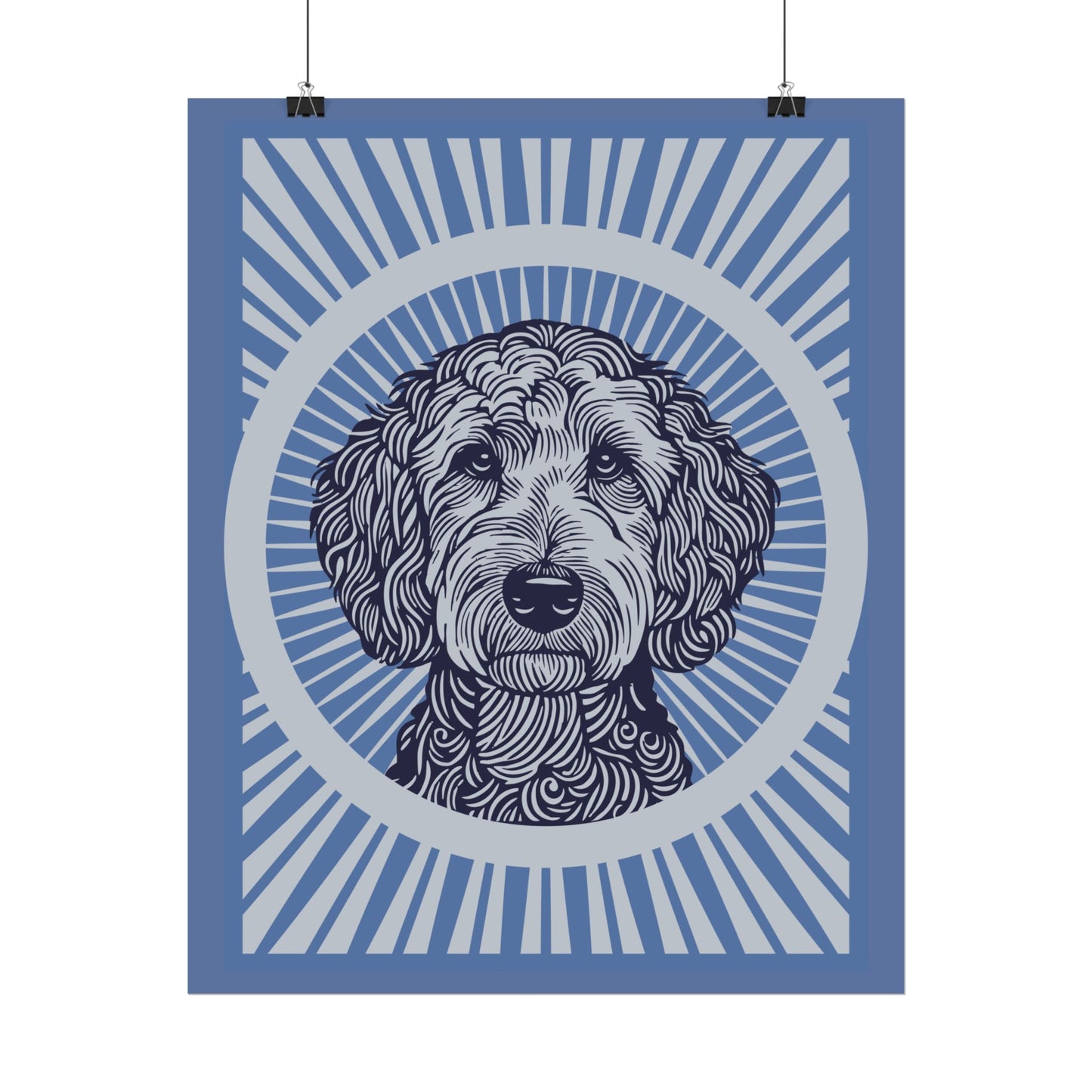 Goldendoodle Art Print