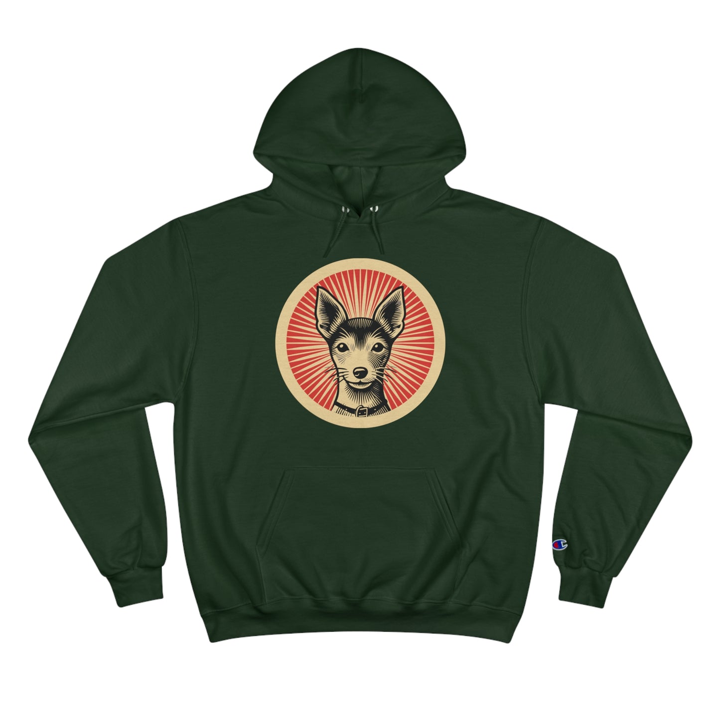 Toy Fox Terrier Hoodie for Adults