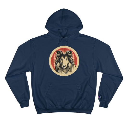 Collie Hoodie for Adults