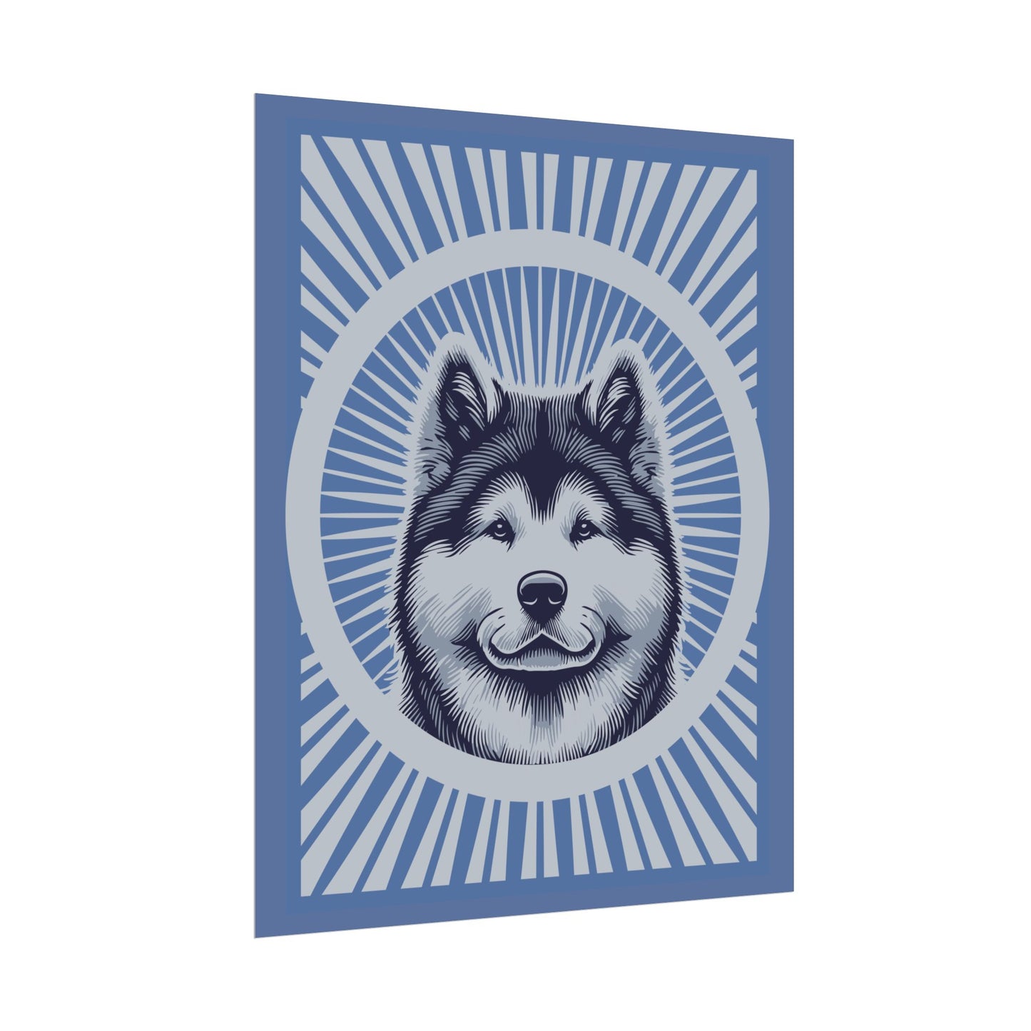 Akita Art Print