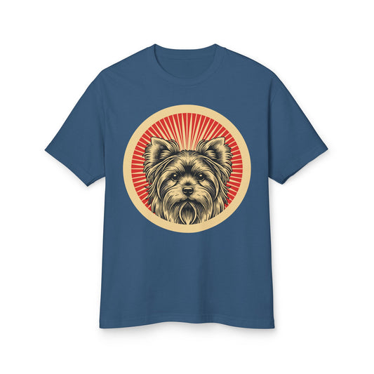 Yorkshire Terrier Heavyweight Cotton T-Shirt for Adults