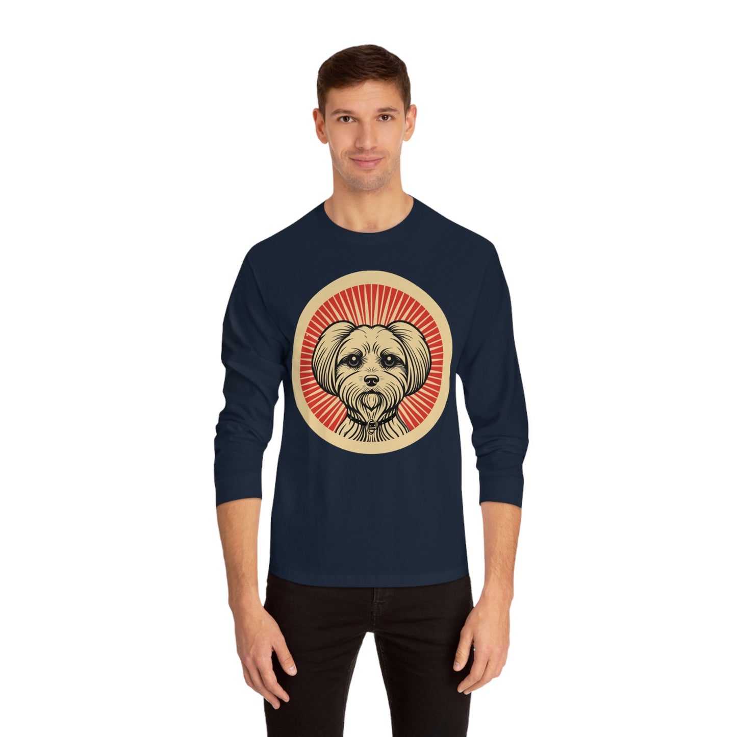 Maltese Long Sleeve Tee for Adults