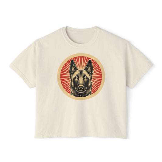 Belgian Malinois Boxy Tee for Women
