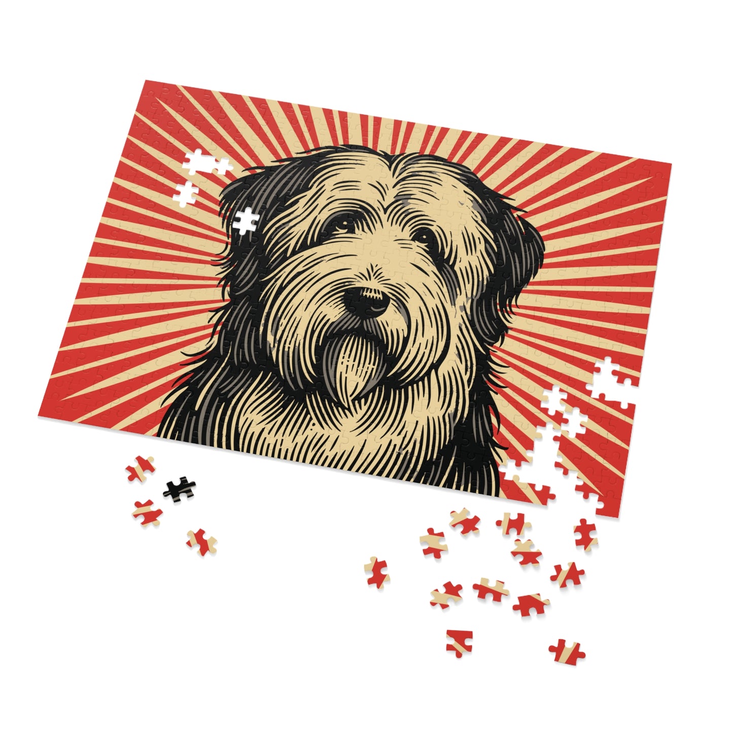 Old English Sheep Dog Jigsaw Puzzle
