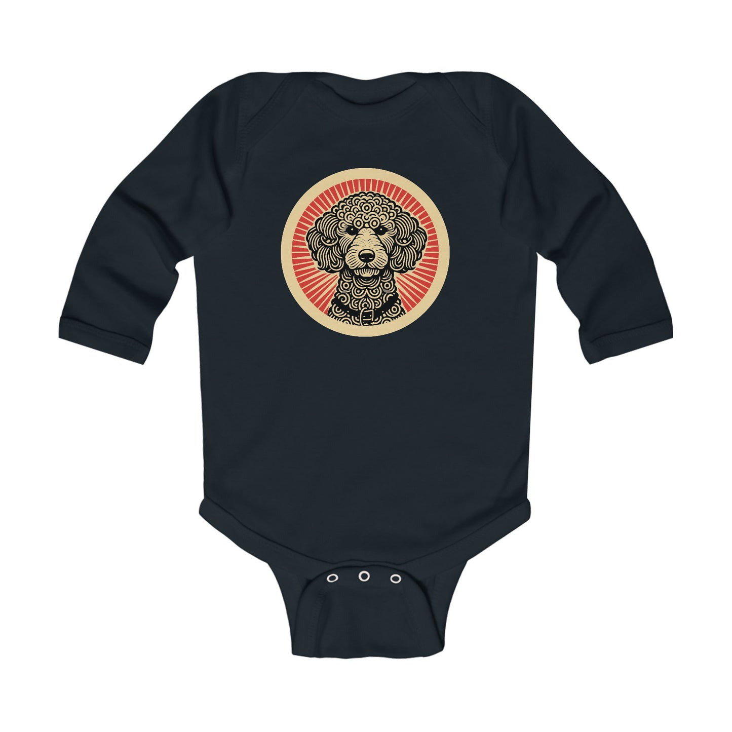 Doodle Long Sleeve Bodysuit for Infants