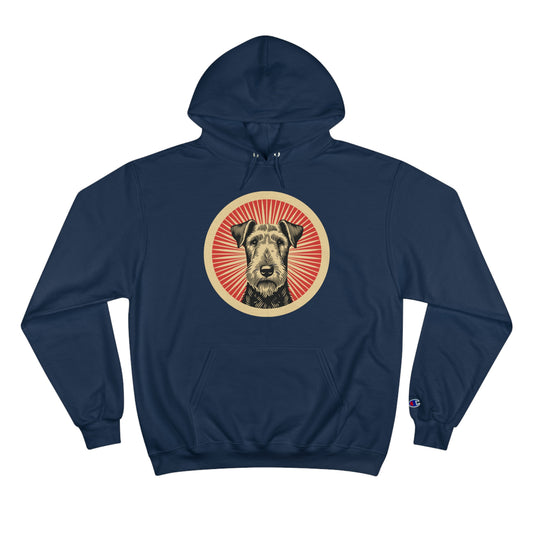 Airedale Terrier Hoodie for Adults